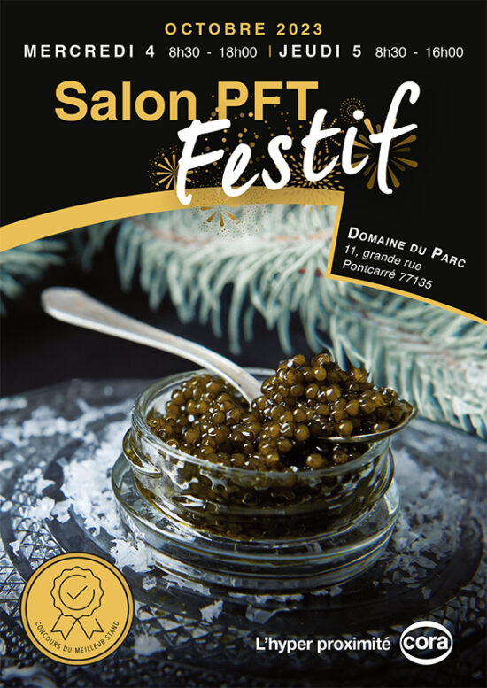 Affiche Salon PFT Festif octobre 2023